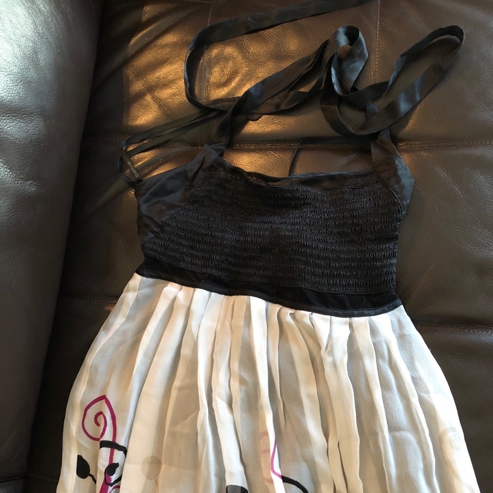 Bebe maxi silk dress
